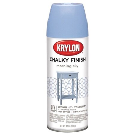 Krylon K04110000 SPRAY PAINT 12 OZ MORN SKY CHALKY FI K04110007